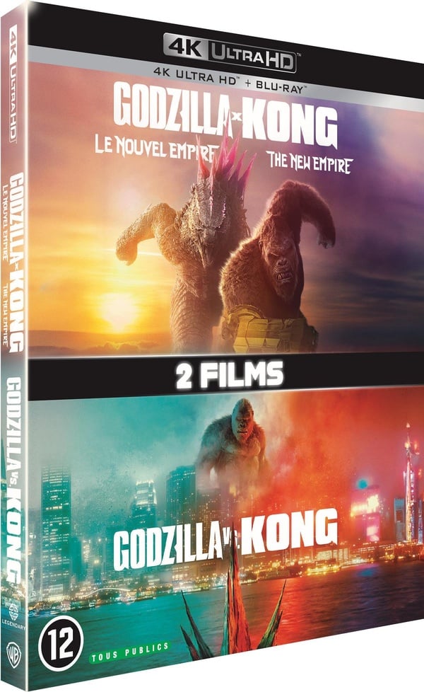 Godzilla vs Kong + Godzilla x Kong : Le Nouvel Empire