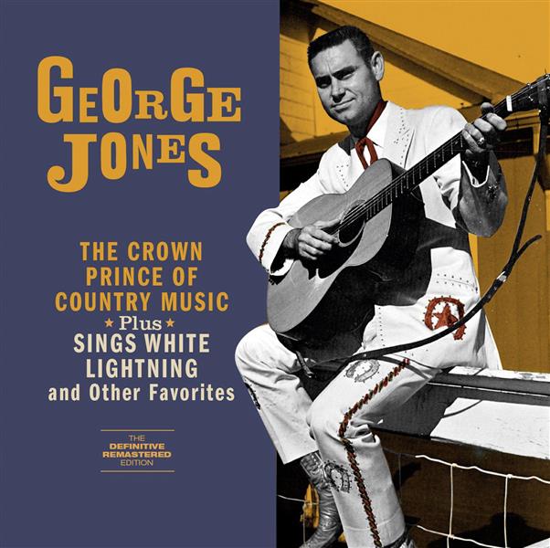 The crown prince of country music + sings white lightning"