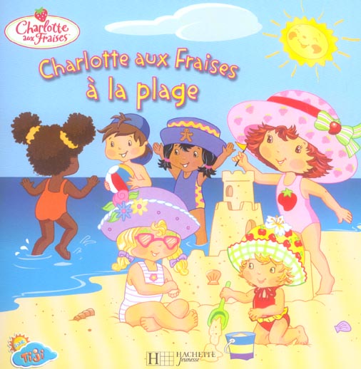 Charlotte aux fraises à la plage