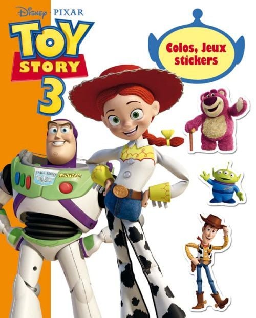 Coloriages, jeux et strickers - toy story 3