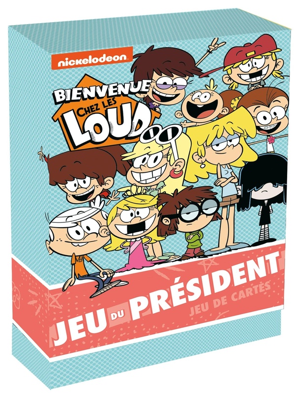 Bienvenue chez les loud - boîtes de cartes le président