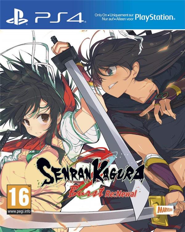 Senran kagura burst re:newal jeu ps4