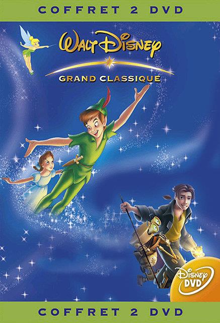 Coffret Garçons - Peter Pan + La planète au trésor