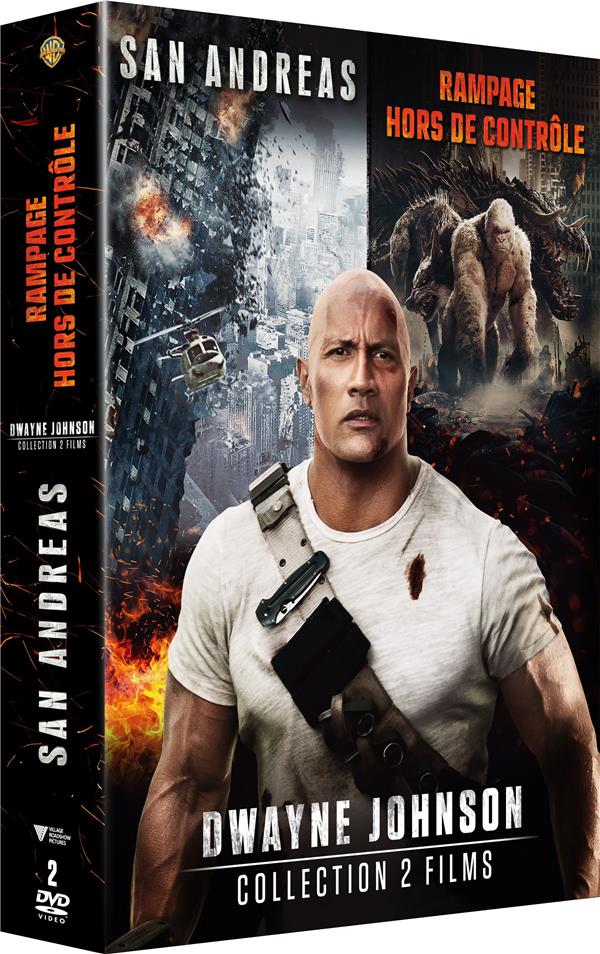 Coffret Dwayne Johnson : Rampage - Hors de contrôle + San Andreas