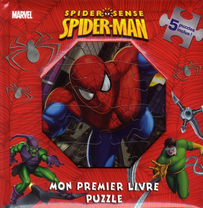 Mon premier livre puzzle : Spider Sense Spider-Man