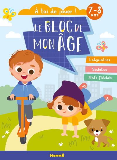 Le bloc de mon age (7-8 ans) - a toi de jouer ! (enfants trottinette)