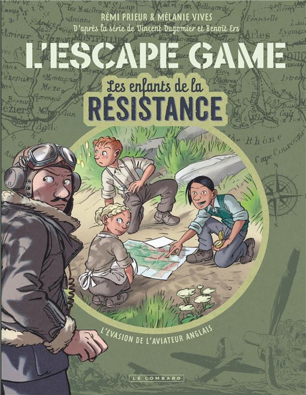 Les enfants de la Résistance Hors-Série Tome 1 : l'escape game : l'évasion de l'aviateur anglais