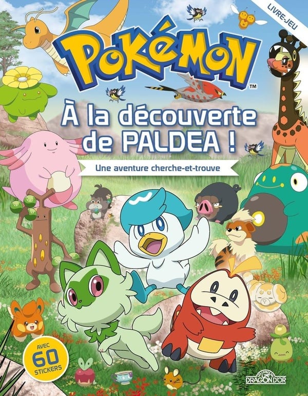 Cherche et trouve : Pokémon : à la découverte de Paldéa