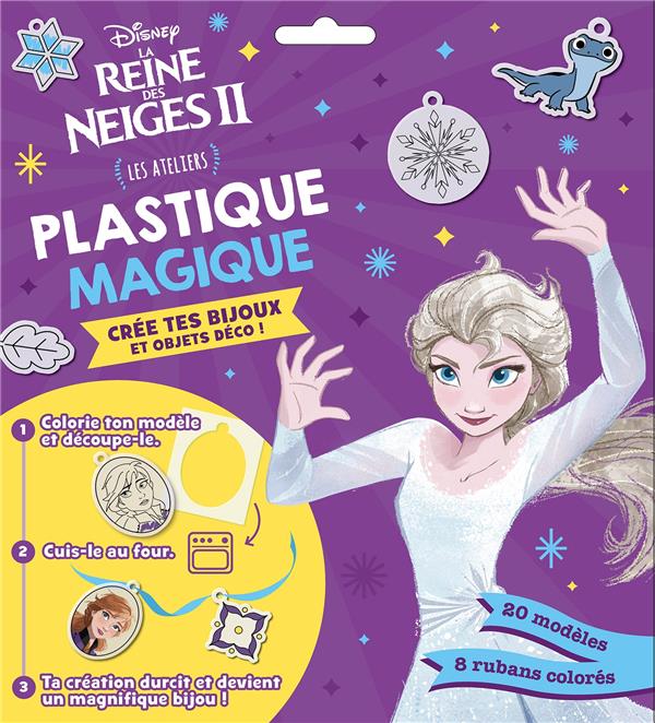 Les ateliers Disney : La Reine des Neiges 2 : plastique magique - crée tes bijoux et objets déco !