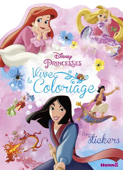 Vive le coloriage ! - disney princesses - mulan, ariel et raiponce