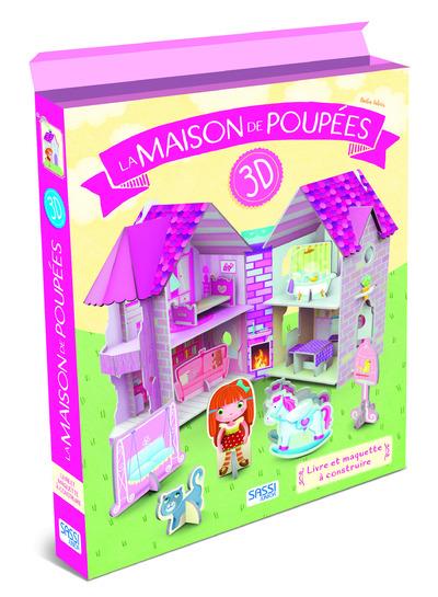 3d carton - la maison des poupées