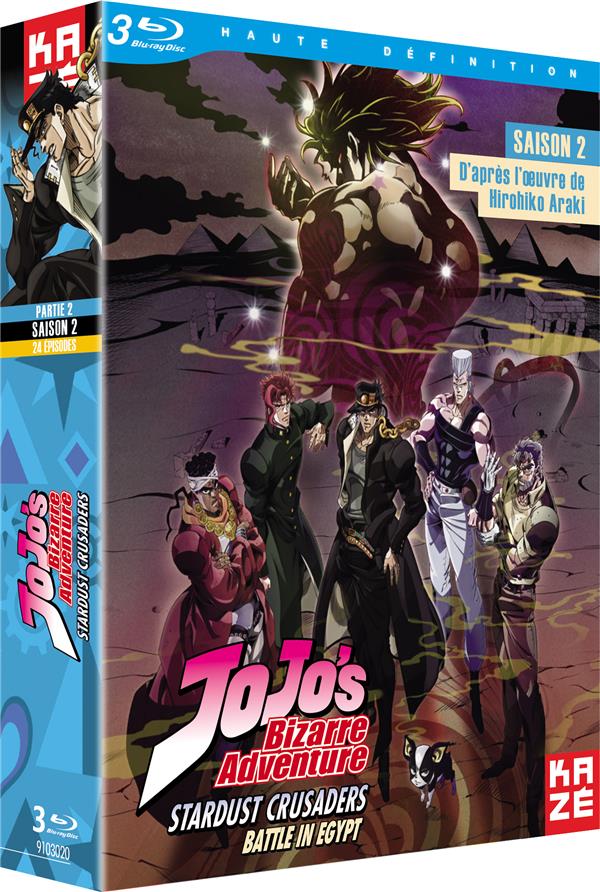 JoJo's Bizarre Adventure - Saison 2 : Stardust Crusaders, Box 2/2