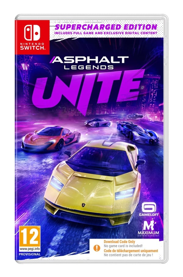 Asphalt Legends : Unite (Code in a Box) - Supercharged Edition