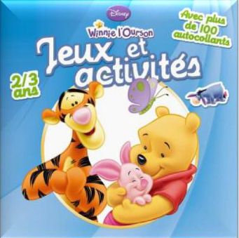 Jeux et activités - winnie l'ourson - noël - 2/3 ans