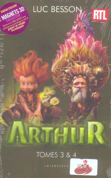 Arthur et les minimoys - coffret vol.2 - t.3 et t.4