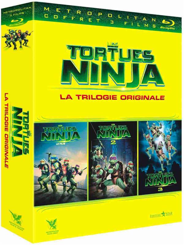 Les Tortues Ninja - La trilogie originale : Le Film + Le secret de la mutation + Les Tortues Ninja 3 : Nouvelle génération