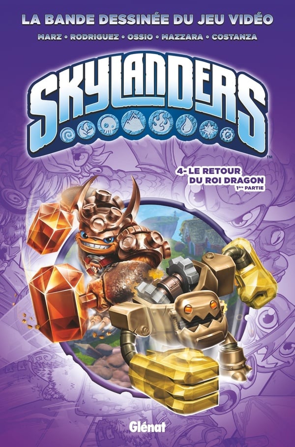 Skylanders Tome 4 : le retour du roi dragon Tome 1