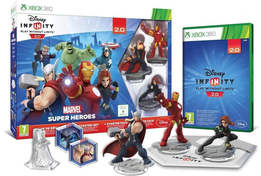 Disney Infinity 2.0 Marvel Super Heroes Pack De Démarrage Xbox 360 - vue 3
