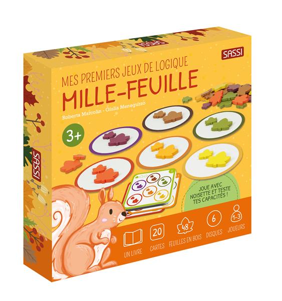 Mes premiers jeux de logique : mille-feuille