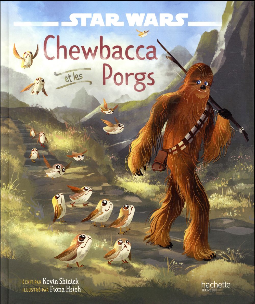 Star wars - album chewbacca et les porgs