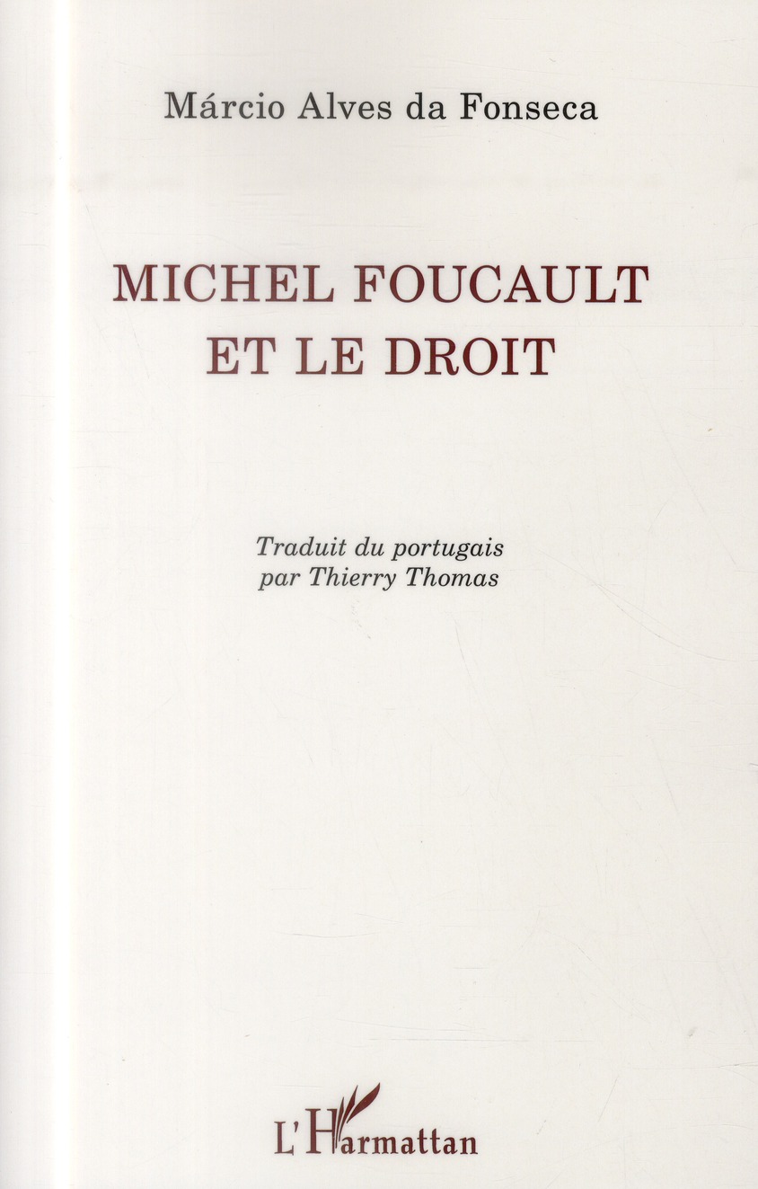 Alves Da Fonseca Márcio Michel Foucault Et Le Droit