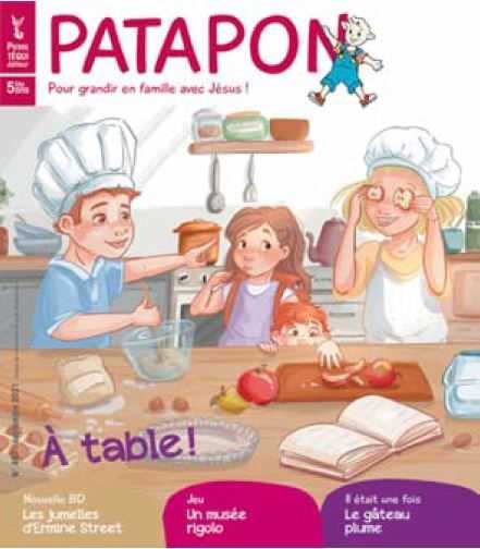 Patapon n.487 : septembre 2021 : à table !