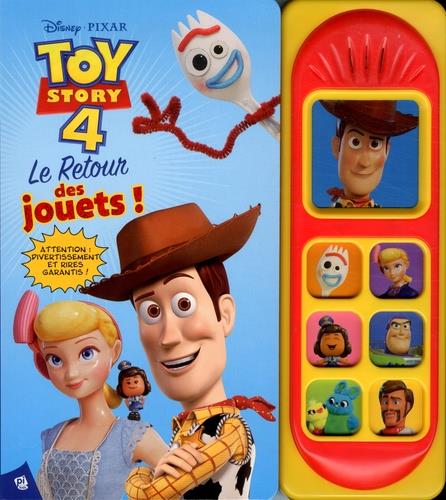 Les 7 boutons sonores : Toy Story 4 : le retour des jouets !