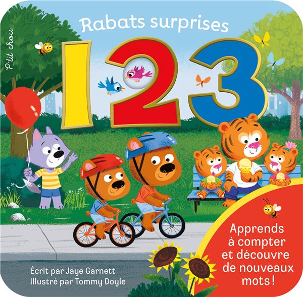 Rabats surprises 1,2,3 : Apprends à compter et découvre de nouveaux mots !