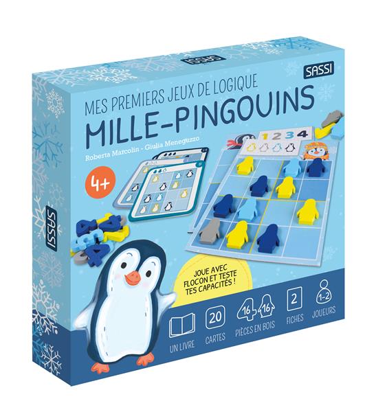 Mes premiers jeux de logique : Mille-pingouins : Joue avec Flocon et teste tes capacités !