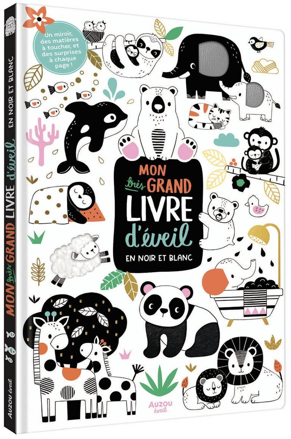 "Mon très grand livre d'éveil en noir et blanc"