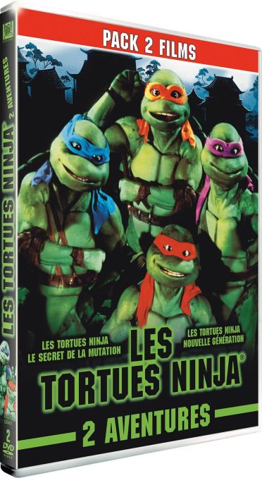 Les Tortues Ninja 2 & 3 : Le secret de la mutation + Les Tortues Ninja 3 : Nouvelle génération