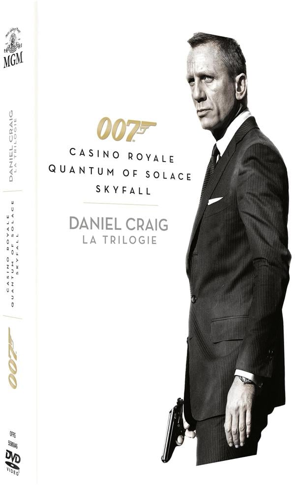 James Bond 007 - Daniel Craig : La Trilogie : Casino Royale + Quantum of Solace + Skyfall