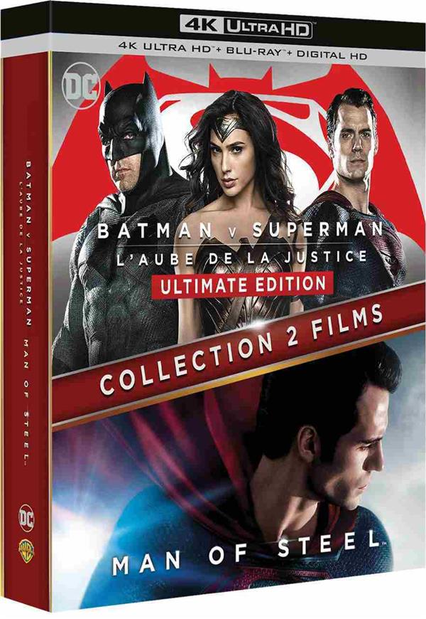 Collection 2 films: Batman v Superman : L'aube de la justice + Man of Steel