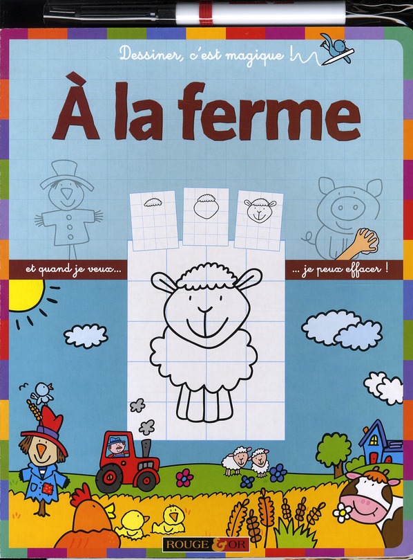 À la ferme - dessiner c'est magique !