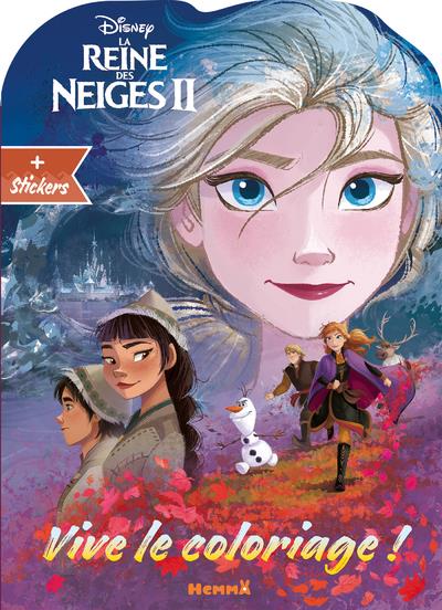 Vive le coloriage ! - la reine des neiges 2 - elsa