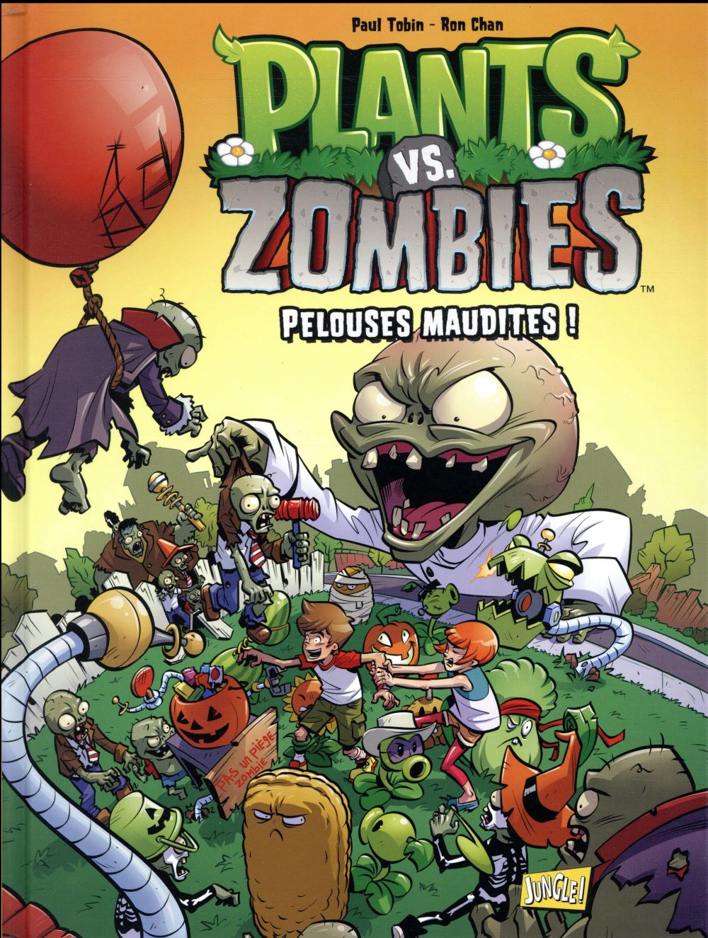 Plants vs zombies Tome 8 : pelouses maudites !