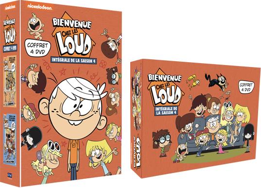 Bienvenue chez les Loud - Intégrale de la Saison 4 - 4 DVD