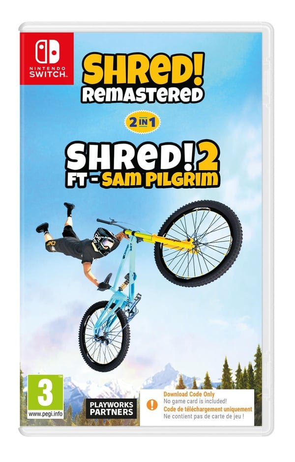 Shred! Remastered & Shred! 2 Ft. Sam Pilgrim (Code in a Box)