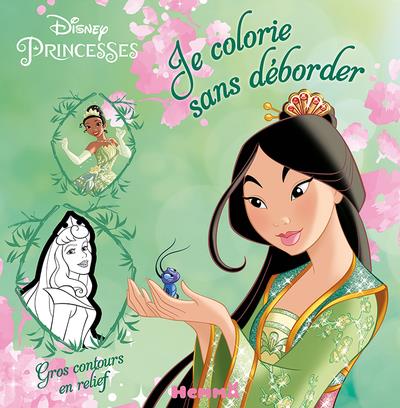 Je colorie sans déborder - disney princesses - mulan