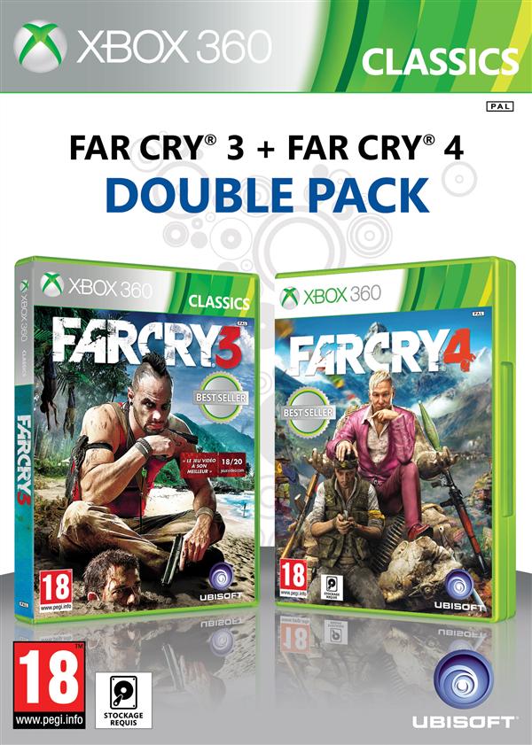 Far Cry 3 + Far Cry 4 Jeux Xbox 360 - vue 2