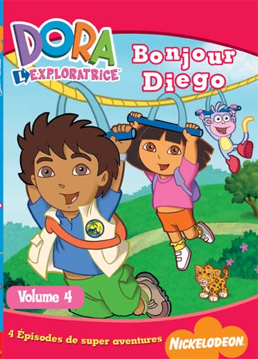 Dora l'exploratrice - Vol. 4 : Bonjour Diego