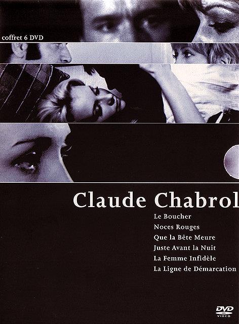 COFFRET CHABROL : JUSTE AVANT LA NUIT / QUE LA BETE MEURE / NOCES ROUGES / LE BOUCHER / LA FEMME INFIDELE / LA LIGNE DEM