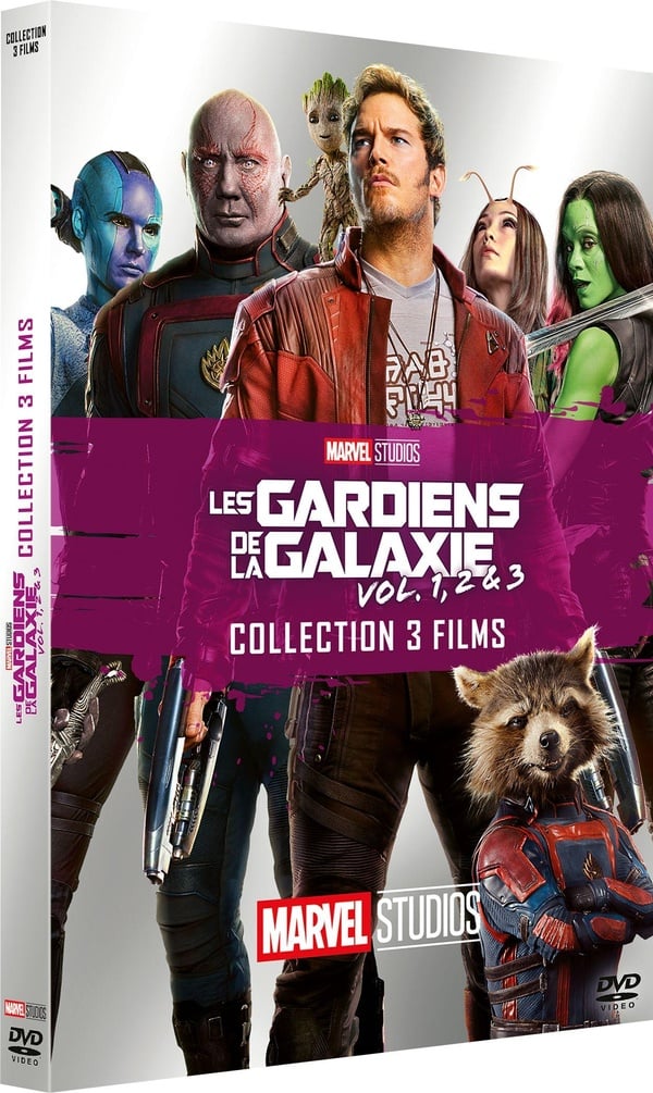 Les Gardiens de la Galaxie Vol. 1, 2 & 3 - Collection 3 films