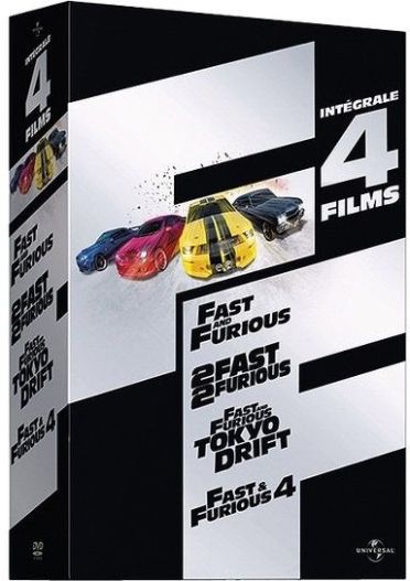 Fast and Furious - Intégrale 4 films