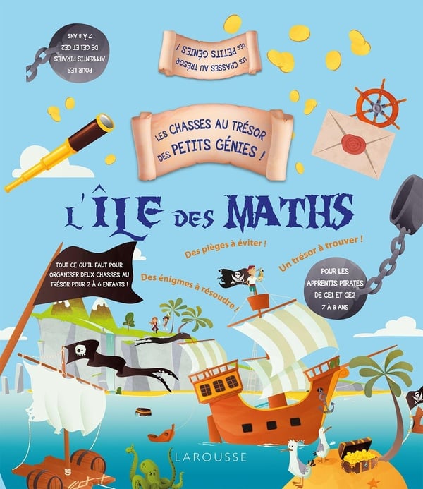 Les chasses au trésor des petits génies ! l'île aux pirates