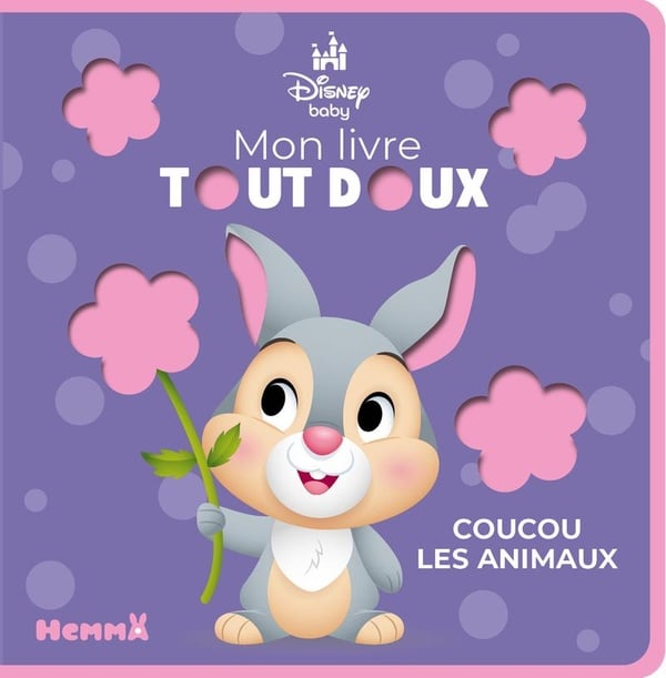 Mon livre tout doux : Disney Baby : Coucou les animaux (Panpan)