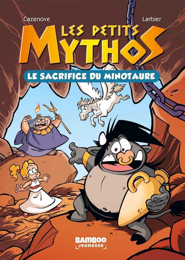 Les Petits Mythos Tome 1 : le sacrifice du minotaure