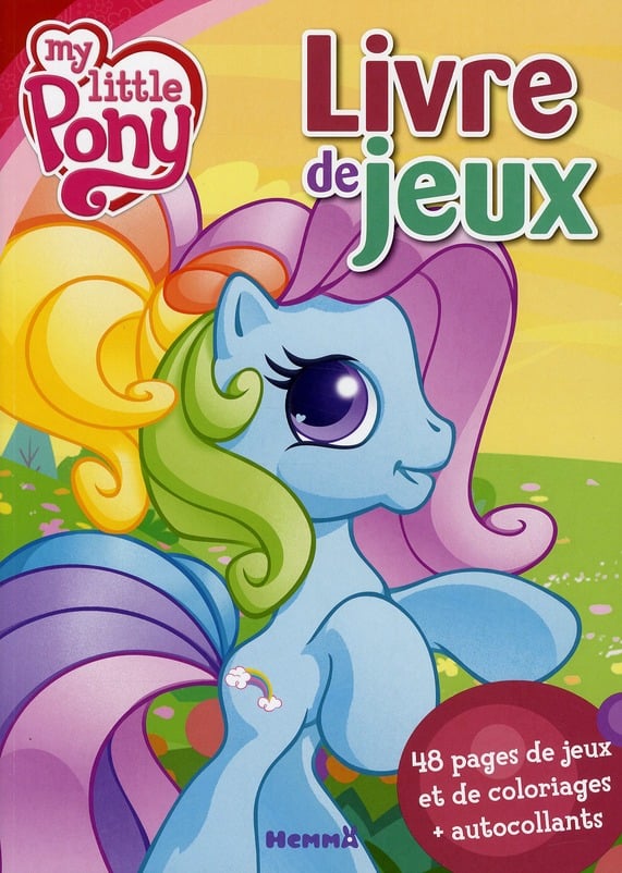 Livre jeux my little pony