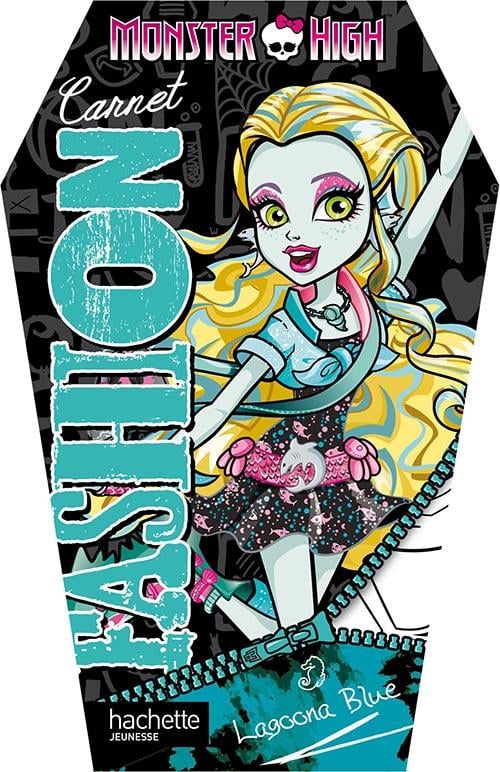 Carnet fashion monster high - lagoona blue