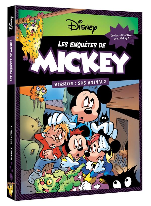 Les enquetes de mickey - mission : sos animaux - disney